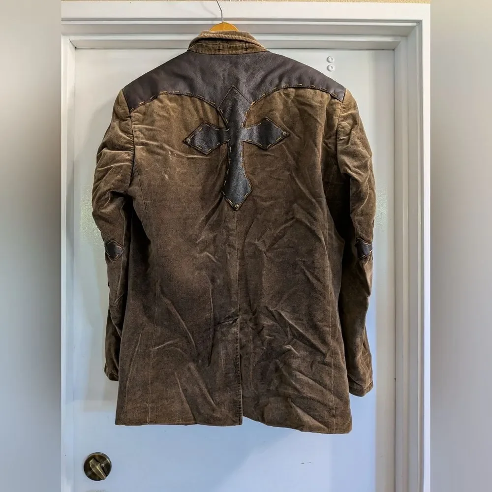 (Rare)Affliction Men's Small Red Label Premium Blazer/Jacket Limited Edition